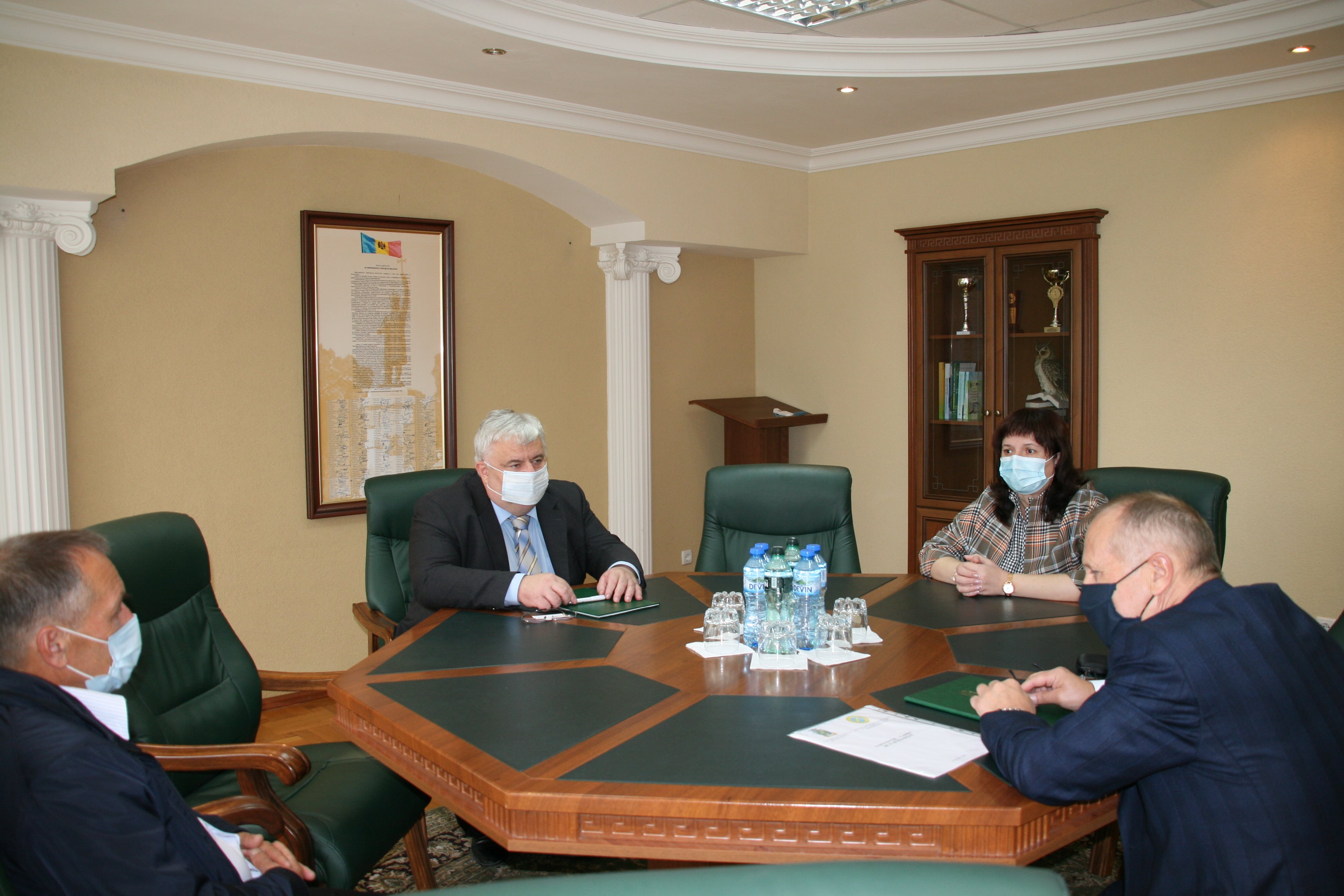 Universitatea de Stat din Moldova și Serviciul Special pentru Influențe Active asupra Proceselor Hidrometeorologice au semnat o Convenție-cadru de parteneriat