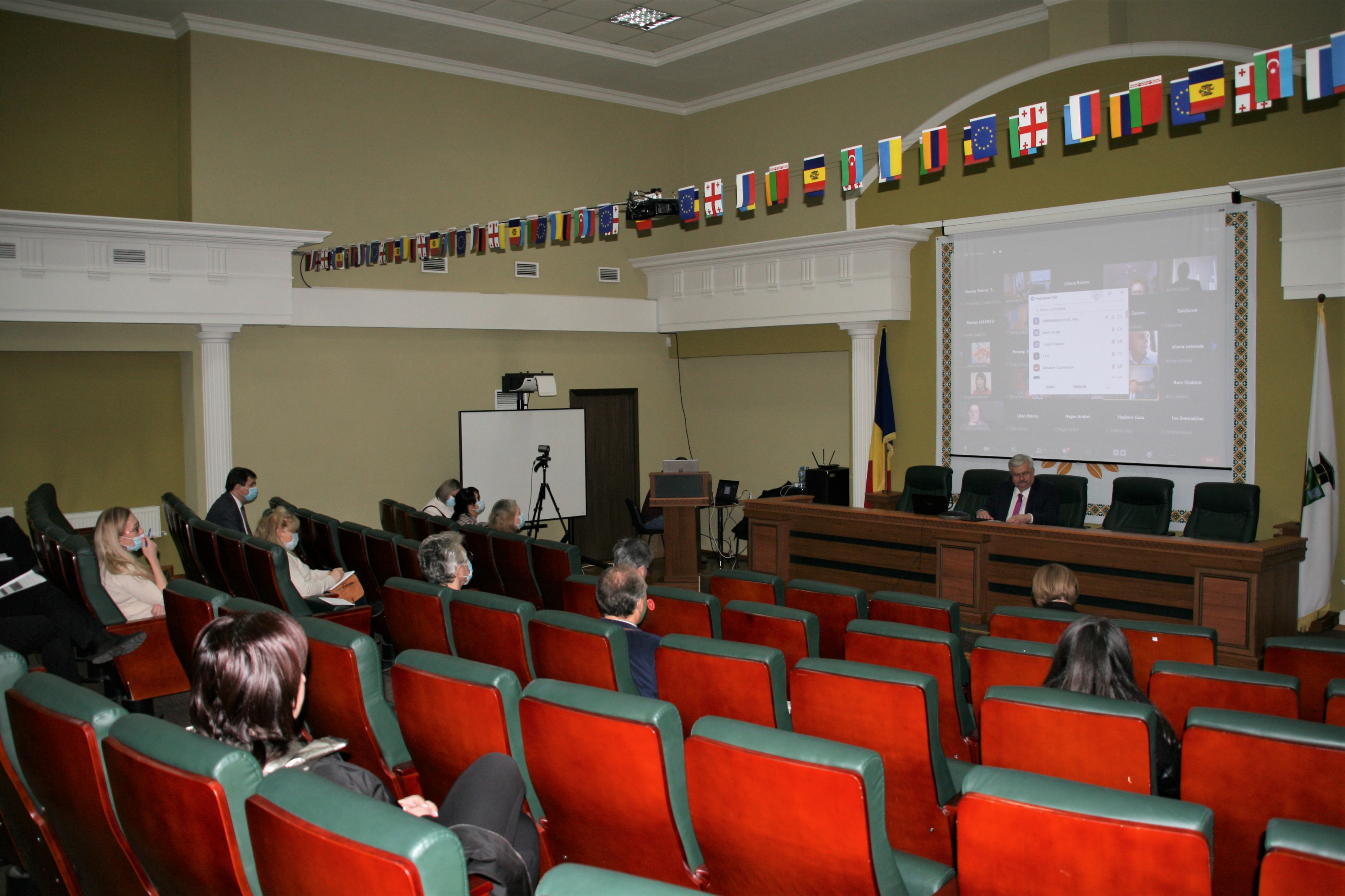 Dezvoltarea durabilă a Universitatii de Stat din Moldova: la şedinţa Senatului a fost aprobată Strategia de internaționalizare a USM