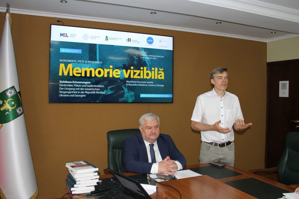 Workshop-ul internațional „Memorie vizibilă: monumente, piețe și memoriale” – dialog despre memoria colectivă post-sovietică