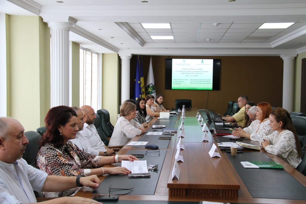 A început evaluarea externă a calității de către ANACEC la Institutul de Educație Fizică și Sport al Universității de Stat din Moldova