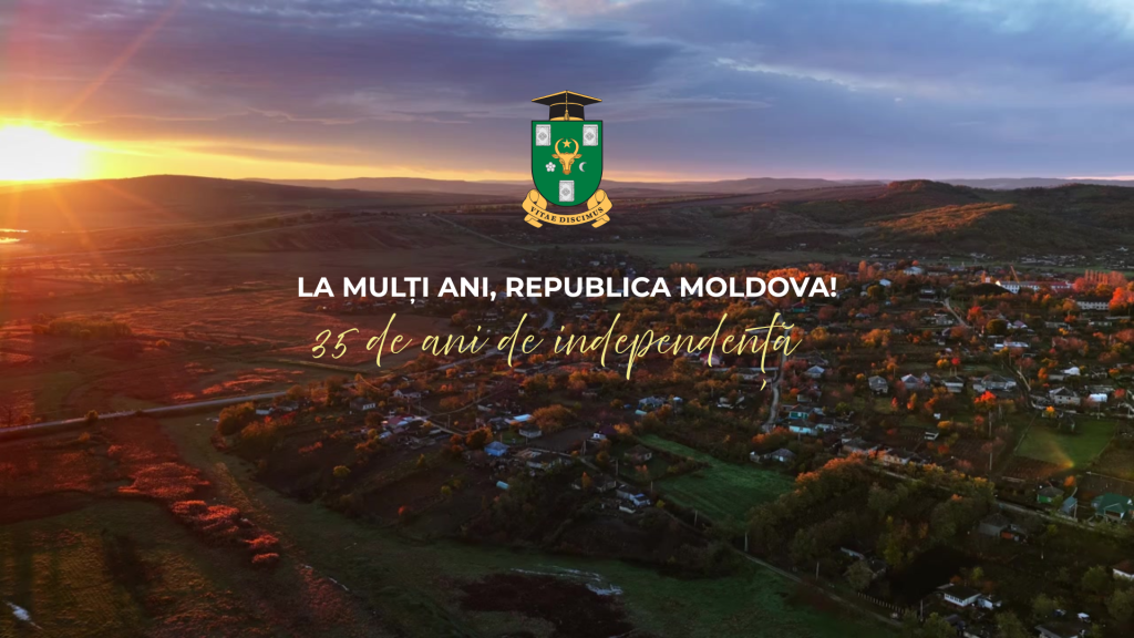 35 de ani de Independență a Republicii Moldova!