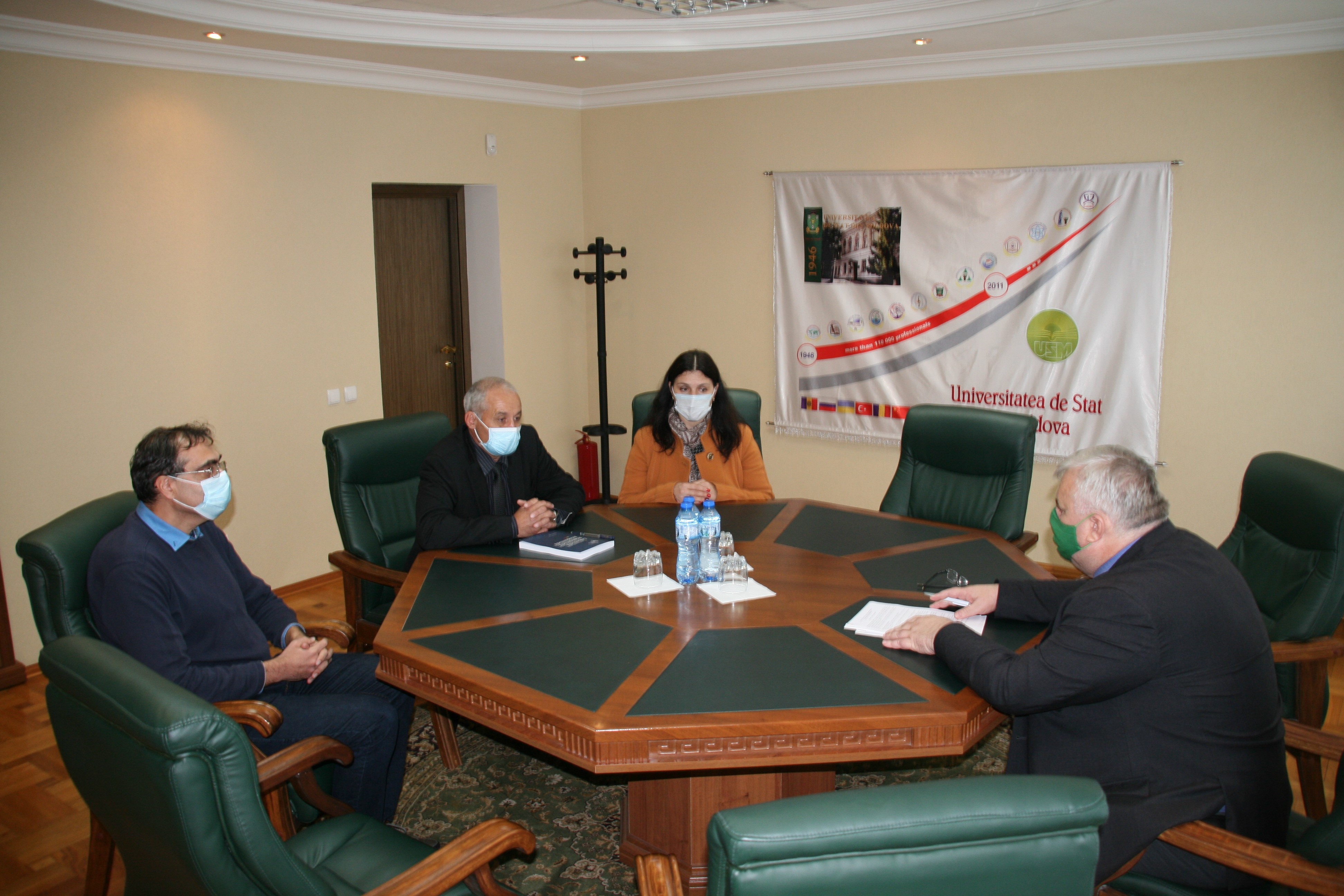 Noi perspective de parteneriat: USM și Liceul internat cu profil sportiv Lipoveni