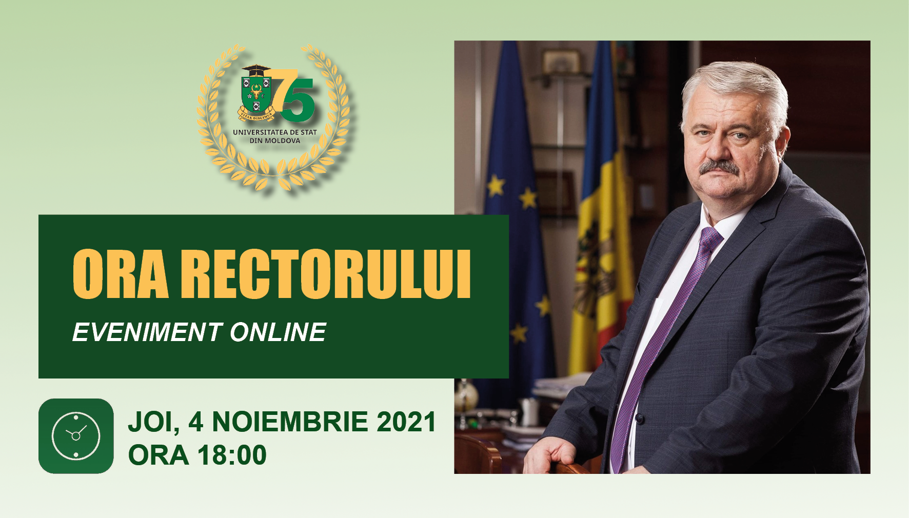 „Ora Rectorului”, dialog cu studenții