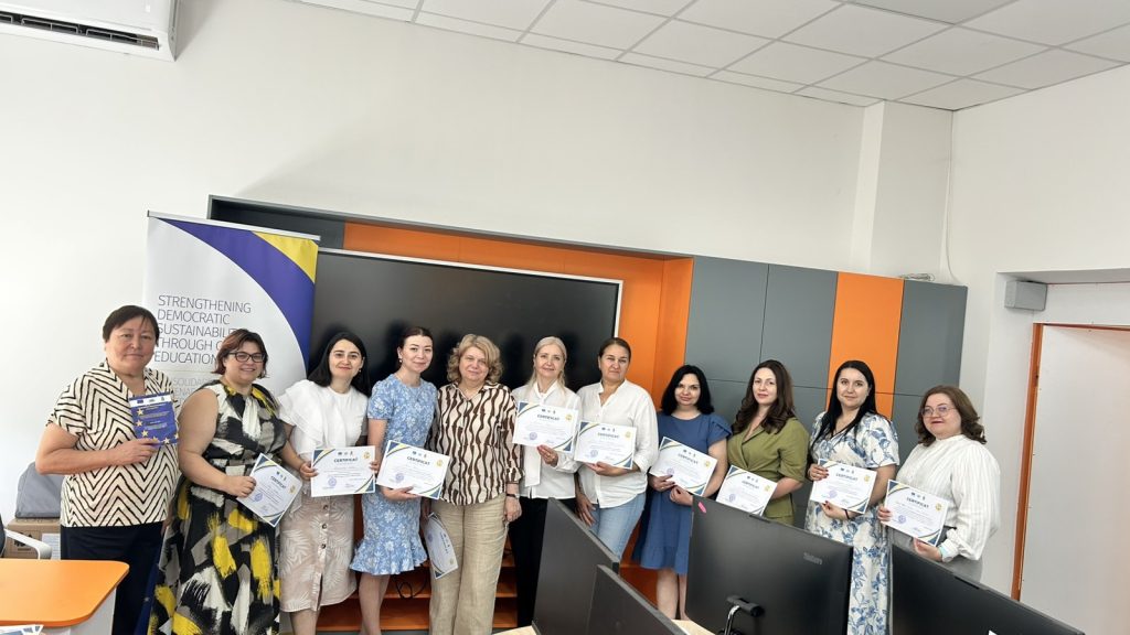 Tinerii cercetători ai Universității de Stat din Moldova au participat la Școala Internațională de Vară, desfășurată în cadrul Proiectului Jean Monnet „Centrul de Excelență”: „Consolidarea sustenabilității democrației prin educație civică” / „Strengthening democratic sustainability through civic education”