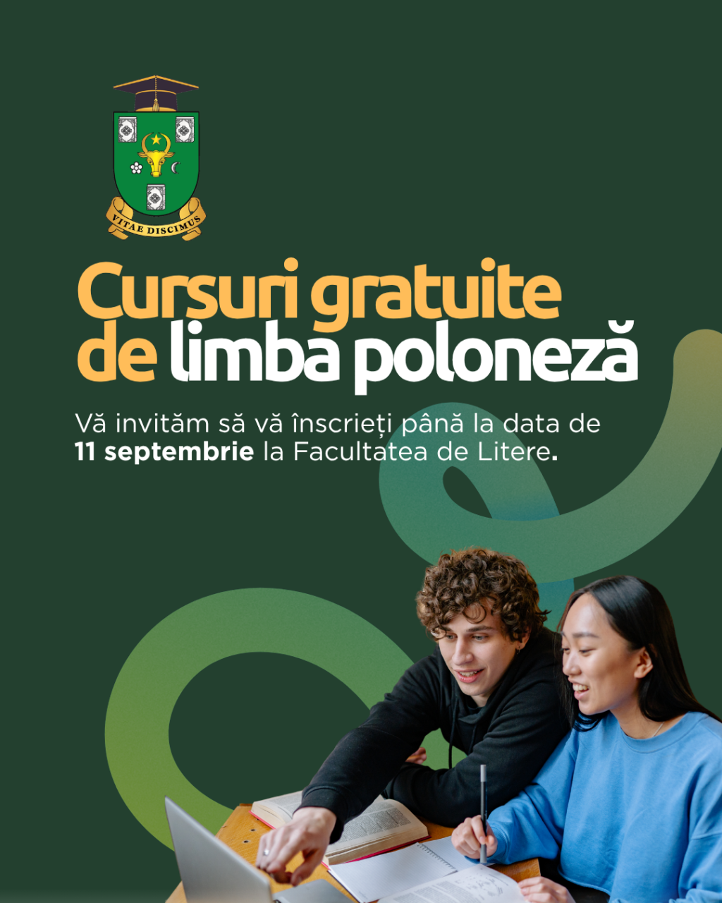 Anunț: Cursuri gratuite de limba poloneză