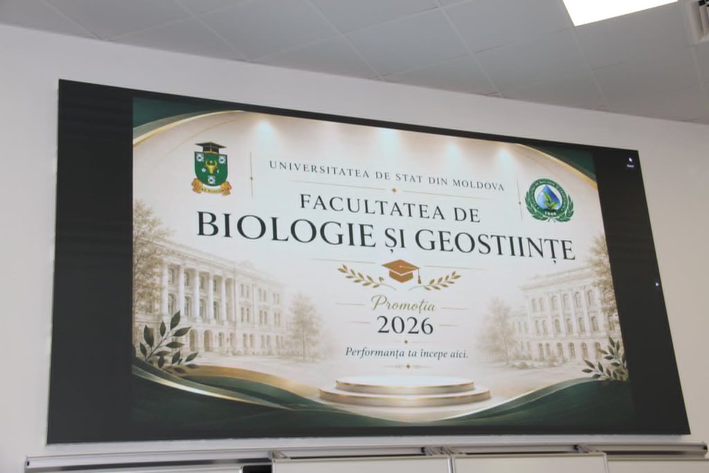 Promoția 2026 a Facultății de Biologie și Geoștiințe a USM și-a primit diplomele de absolvire