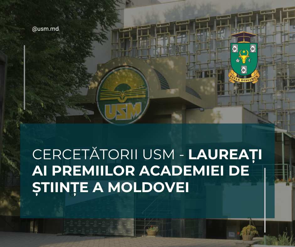 Cercetătorii Universității de Stat din Moldova –  Laureați ai Premiilor Academiei de Științe a Moldovei