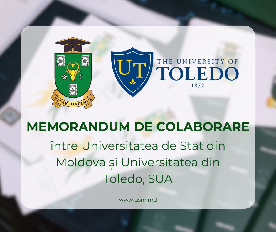 Memorandum de colaborare între Universitatea de Stat din Moldova și Universitatea din Toledo, SUA