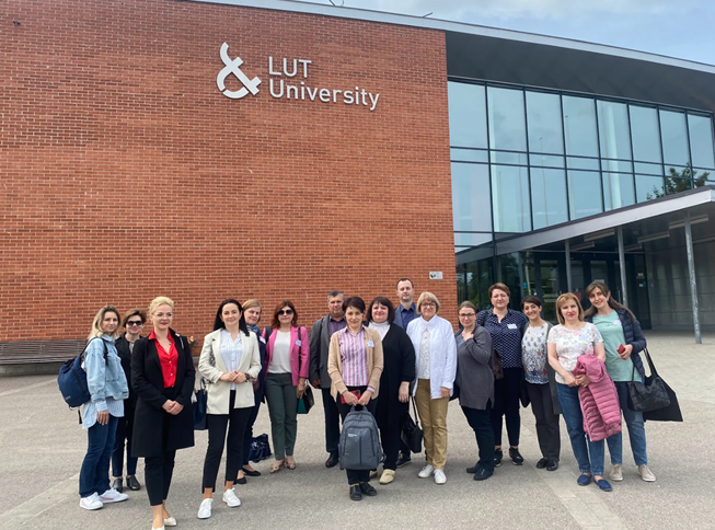 VIZITĂ DE STUDIU LA UNIVERSITATEA TEHNOLOGICĂ DIN LAPPEENRANTA, FINLANDA