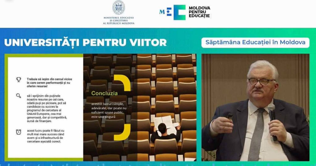 Universitatea de Stat din Moldova participă activ la acțiunile dedicate săptămânii educației, organizate de Ministerul Educației și Cercetării al Republicii Moldova