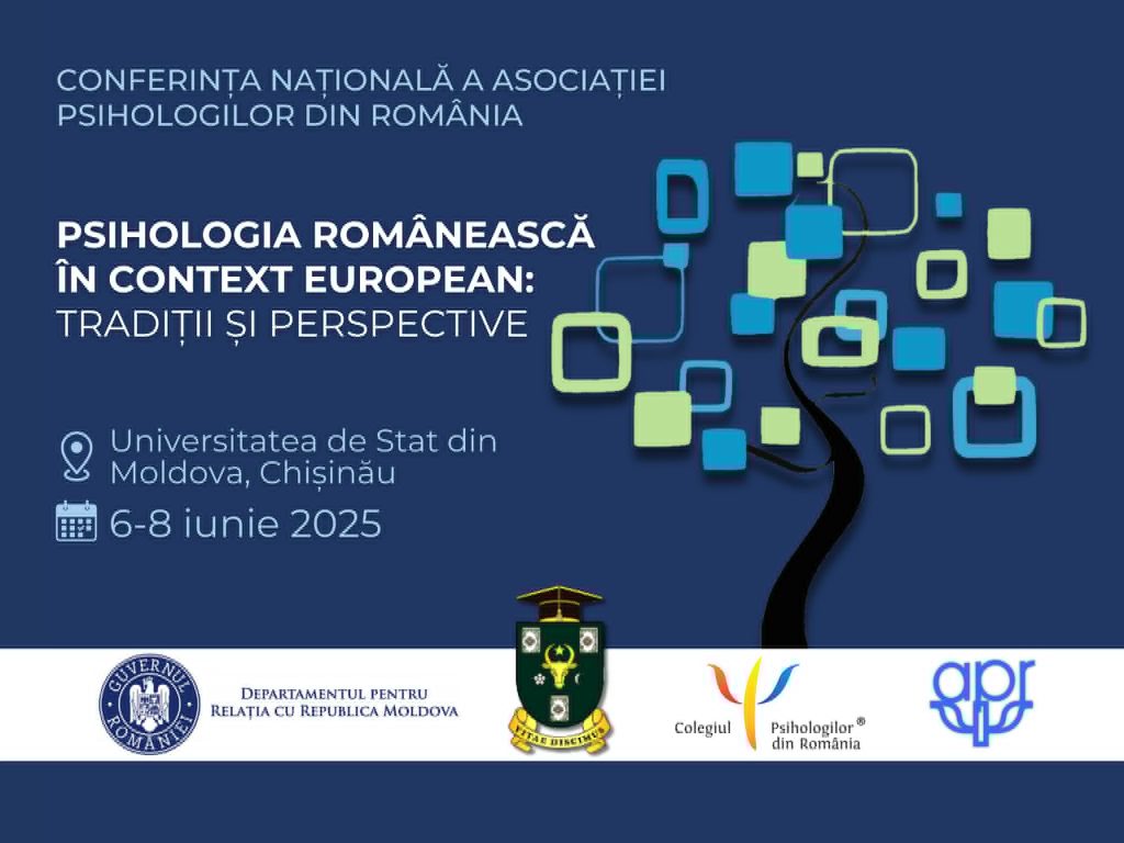Anunț: CONFERINȚA ASOCIAȚIEI PSIHOLOGILOR DIN ROMÂNIA