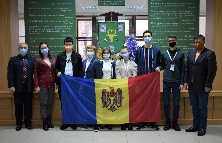 Cinci medalii de bronz pentru echipa Republicii Moldova la Olimpiada Internațională de Științe