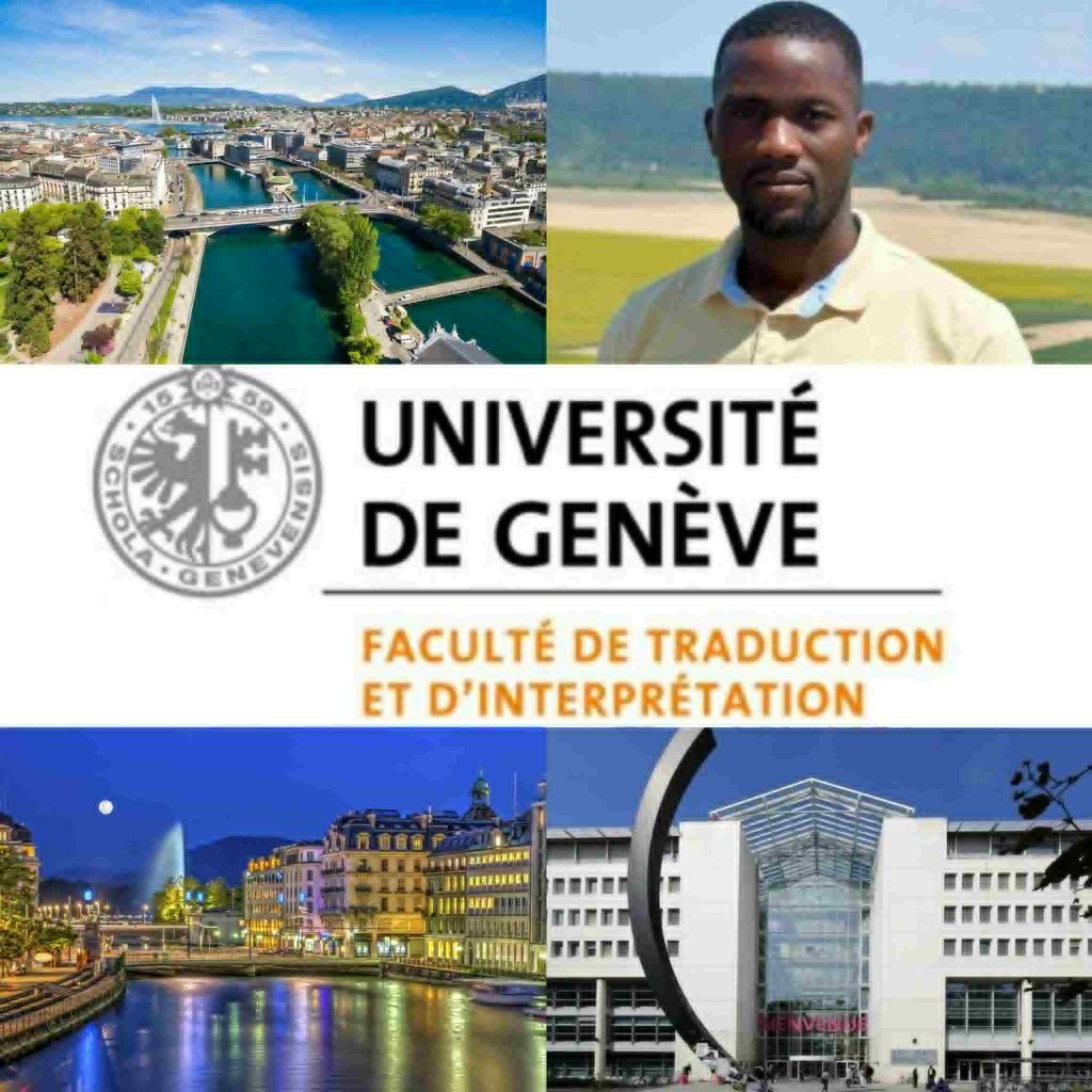 Studentul internațional Célestin Bétanga Fosso va studia un semestru la Universitatea din Geneva, Elveția, în cadrul programului de schimb academic interuniversitar