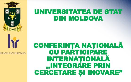 AVIZ  CONFERINŢA ŞTIINŢIFICĂ NAŢIONALĂ CU PARTICIPARE INTERNAŢIONALĂ  „INTEGRARE PRIN CERCETARE ŞI INOVARE”,  DEDICATĂ ZILEI INTERNAȚIONALE A ȘTIINȚEI PENTRU PACE ȘI DEZVOLTARE, 10-11 NOIEMBRIE 2022