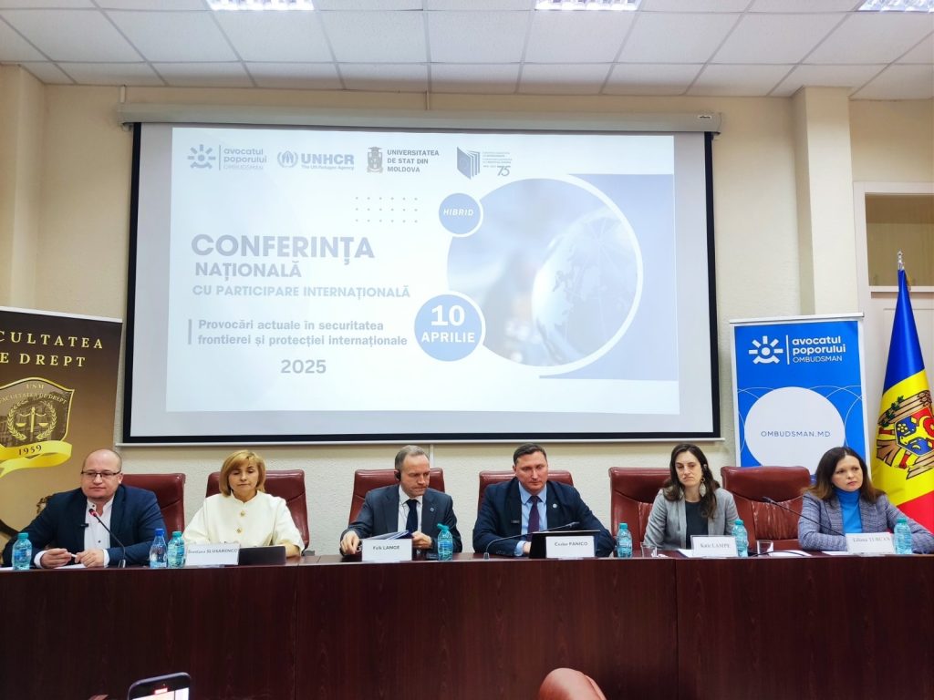 Conferința științifică națională cu participare internațională „Provocări actuale în securitatea frontierei și protecția internațională” 10 aprilie 2025