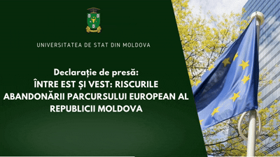 DECLARAȚIA DE PRESĂ a participanților la masa rotundă cu genericul „Între Est și Vest: Riscurile abandonării parcursului european al Republicii Moldova”